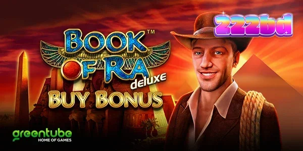 Book of Ra™ deluxe Buy Bonus স্লট গেমের একটি দৃশ্য